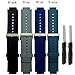 HWHMH Newest Replacement Silicone Bands for Garmin Vivoactive (No Tracker, Replacement Bands Only) (Style B)