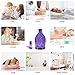 Sztrokia Essential Oil Diffuser, 3D Glass Aromatherapy Diffuser, 300ML Aroma Essential Oil Cool Mist Humidifier with 24 Color Changing, Metal-Case Base, Waterless Auto Shut-Off for Home, Office,Baby