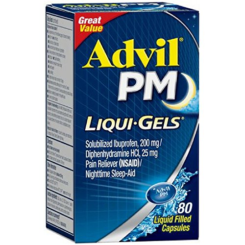 Advil PM Ibuprofen 200 mg LiquiGels 80 ea in Dubai UAE Whizz Ibuprofen
