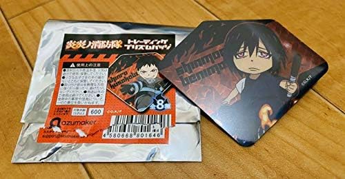 Amazon 炎炎ノ消防隊 新門紅丸 トレーディングプリズムバッジ アイドル 芸能人グッズ 通販