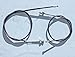 Auto-Moto Throttle Cable For YAMAHA PW50 Cables Set Front + Rear Brake + Throttle + Choke Y-ZING PEEWEE 50