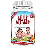 EarthWell Best Daily Multivitamin for Men and Women with Minerals 120 Count