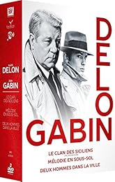 Belmondo-Delon-Gabin : Mélodie En Sous-Sol + 2 Hommes Dans La Ville + Le Clan Des Siciliens - Pack