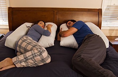 Nopap Positional Body Pillow Dual Stuffed For Side Sleeping
