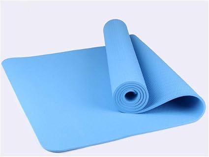 Yoga Mat High Density, 6mm Thinner Non Slip Exercise & Fitness Mat ...