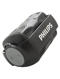 Philips shoqbox Mini Wireless Resistente al agua altavoz portátil Negro