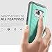 Samsung Galaxy S8 Plus Case, Clayco [Hera Series] Full-Body Rugged Case with Built-in Screen Protector for Samsung Galaxy S8 Plus (2017 Release) (MintGreen)