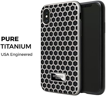 Gresso Titanium Case for iPhone 11 Pro Max 6.5'' (Titanium Grey)
