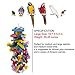Coppthinktu Parrot Toys for Large Birds 19.7 Inch Bird Toys African Grey Parrot Toys Bird Block Knots Tearing Toy Natural Wooden Parrot Chewing Toy for Medium and Large Parrots and Birdsthumb 2