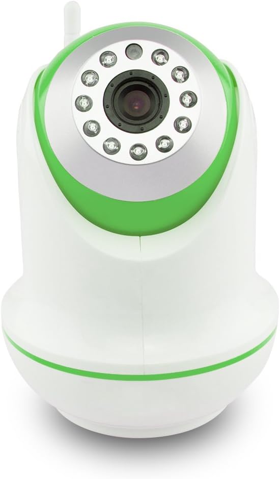 Home Security Camera, Best 960P Live Stream Wifi IP Surveillance System With Own Web App, Plug/Play Wireless Baby Monitor Green