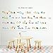 DECOWALL DAT-1708 My First Alphabet ABC with Pictures Kids Wall Stickers Wall Decals Peel and Stick Removable Wall Stickers for Kids Nursery Bedroom Living Room décor