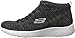 Skechers Sport Women's Energy Burst Demi Boot Sneaker,Black/White,8.5 M US