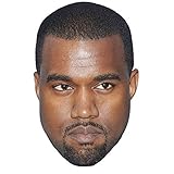 Kanye West Celebrity Mask, Card Face and Fancy Dress Mask