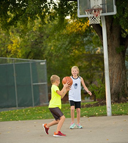 Active Kyds Sports Ball Set: Football, Soccer Ball, and Basketball with Hand Pump
