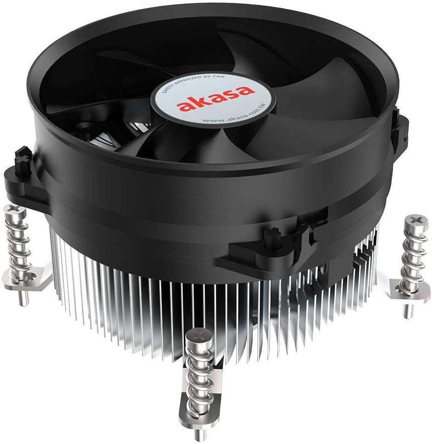 Akasa AK- Low Profile CPU Cooler LGA 1700 64.5mm Height