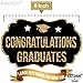 KatchOn, Graduation Photo Booth Props 2025 - Pack of 21 | 2025 Photo Props for Black and Gold Graduation Decorations 2025