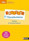 Atelier de vocabulaire CE1 Cahier d'exercices (French Edition) by