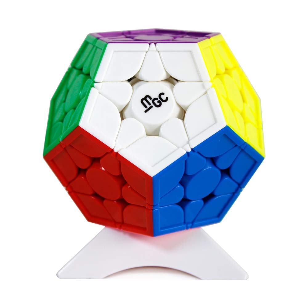 Oostifun Yongjun YJ MGC 3x3 Megaminx M Dodecahedron Cubes Smooth Puzzle Cube Special Toys (Multi Color)