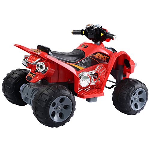 Kids Ride On ATV Quad 4 Wheeler Electric Toy Car 12V Battery Power Led Lights - Thumbnail 4