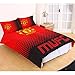 Manchester United FC Fade Double/US Full Duvet Cover and Pillowcase Set