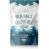 Saltique 1/4lb French Sea Salt Coarse - 100% Natural and Unrefined - Hand-Harvested Mineral Sea Salt (1/4lb coarse)