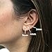 14k White Gold Cubic Zirconia Stud Earrings, 3 Millimeters (0.22ctw)