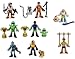 Fisher-Price Imaginext Collectible Figure Blind Bag Mystery Series 8 Complete Set of 6 (Sealed in Packs) - Puppet Boy, Woodland Mystic, Welder, Moto Rider, Future Cop, and Pizza Chef