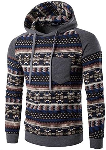 Orlando Johanson New Hoodie Sweater Tops, Men's Cotton Sweatshirt Winter Sprot Jacket Coat Outwear (XXL, Dark grey)