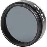 Celestron – Neutral Density Filter for Telescope Eyepiece – Moon Filter Cuts Glare – Great for Venus & Double Stars – 13% Lig
