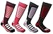 4 Pairs - HIGH PERFORMANCE ladies ski socks - long hose thermal socks