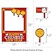 Chinese New Year - 2019 Year of The Pig Party Selfie Photo Booth Picture Frame & Props - Printed on Sturdy Material