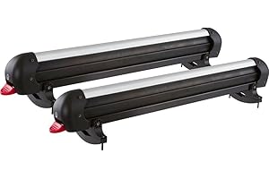 Rage Powersports Elevate Outdoor SKI-6 Large Ski and Snowboard Roof Rack