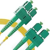SC/APC to SC/APC Fiber Patch Cable Singlemode APC