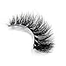 3D Mink False Eyelash 100% Handmade Strip Lashes, Pinkzio Reusable Extra Thick, Dramatic Volume Double Layer Fake Lashes 3D Faux Mink Lashes-003