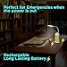 Kids Lantern Book Night Light Lamp for Camping Gear, Kids Reading Light, Toddler Camping NightLight, LED Study Desk Lamp for Students, USB Rechargeable 6-12 Hour Battery for Emergencies Power Outages