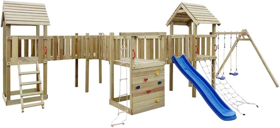 wooden playset ladder