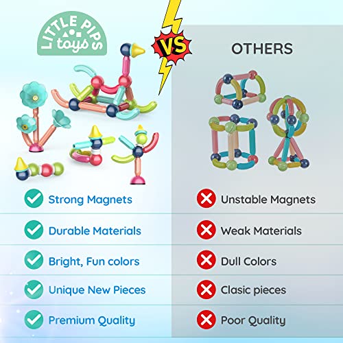 72Piece Building Sticks Blocks Balls and Rods Set