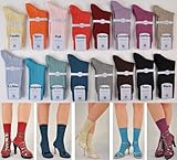 One Pair Marcoliani Women's Italian Cashmere and Silk Ankle Socks