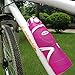 Kemier Collapsible Silicone Water Bottles-750ML,Medical Grade,BPA Free.Can Roll Up,26oz,Leak Proof Foldable Sports & Outdoor Water Bottles (Pink)