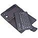 NEWSTYLE Removable Wireless Bluetooth Keyboard ABS Plastic Laptop Stylish Keys and Protective Case for Samsung Galaxy Tab E 8.0