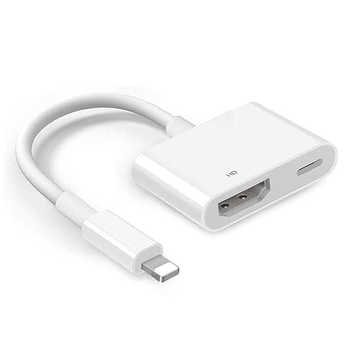 Apple MFi Certified) Lightning to HDMI Adapter,1080P Lightning