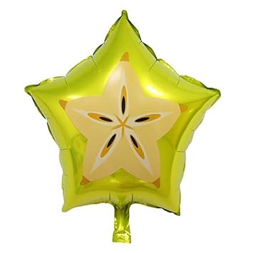 18 Fruit Foil Helium Balloon Peach Watermelon Kiwi Strawberry