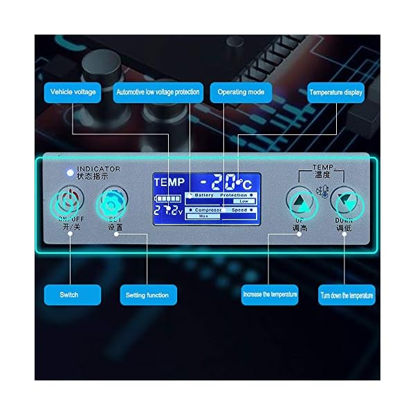 GJHBFUK 15L-75L Table Top A+ Energy Rating Fridge [Energy Class A+] (Size : 20LK)