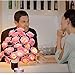Table Lamp Rose Flower Desk Tree Lamp Gift For Girls Women Teens Home Décor For Wedding Christmas Living Room Bedroom Party with 24 Warm White LED Lights |Two Modes: USB/Battery Powered(White)