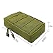 Tacticool 2 Pack Molle Pouches - Tactical Compact Water-Resistant EDC Pouch (2 Pack-Army Green)