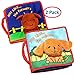ToBe ReadyForLife Stimulating Baby Books - 0-6 & 6-12 Months - Crinkle Books, Soft Cloth Animal Toys (2-Pack) Gift for 1 Year Old