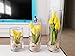 DECORA 10pcs Real Touch Tulips Artificial Flowers for Wedding Home Centerpiece Decoration(Yellow)