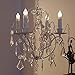 Gedengni Colorful LED Candle Battery Candlesticks 10pcs Remote Taper Candle LED Chandelier Flameless Candle Sticks with Clip for Christmas Tree Weddings Vigil and Menorah (4'', Ivory),Pack of 10