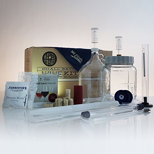 Master Vintner 1 Gallon Wine Making Equipment Starter Kit With Recipe (Merlot)