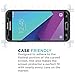 KATIN Galaxy J3 Mission Screen Protector - [2-Pack] for Samsung Galaxy J3 Mission Tempered Glass 9H Hardness Premium with Lifetime Replacement Warranty